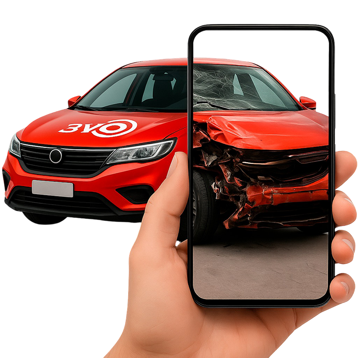 Imagem do carro passando por uma vistoria cautelar - terceira visão em Santo Amaro São Paulo